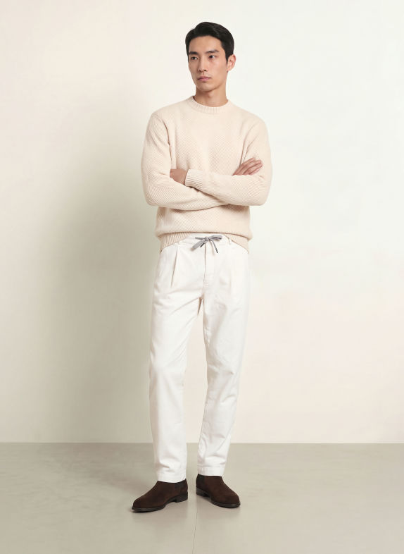 PROFUOMO Pullover CREME