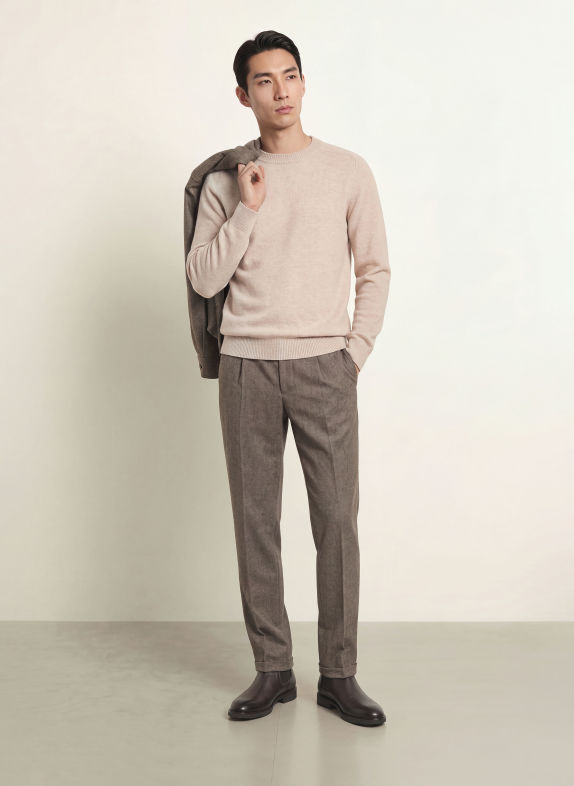 PROFUOMO Pullover BEIGE