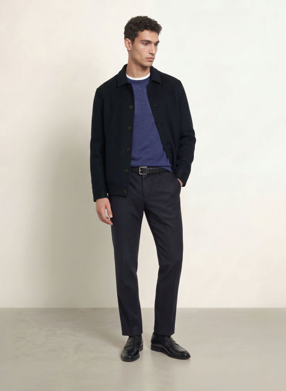 PROFUOMO Pullover BLAU