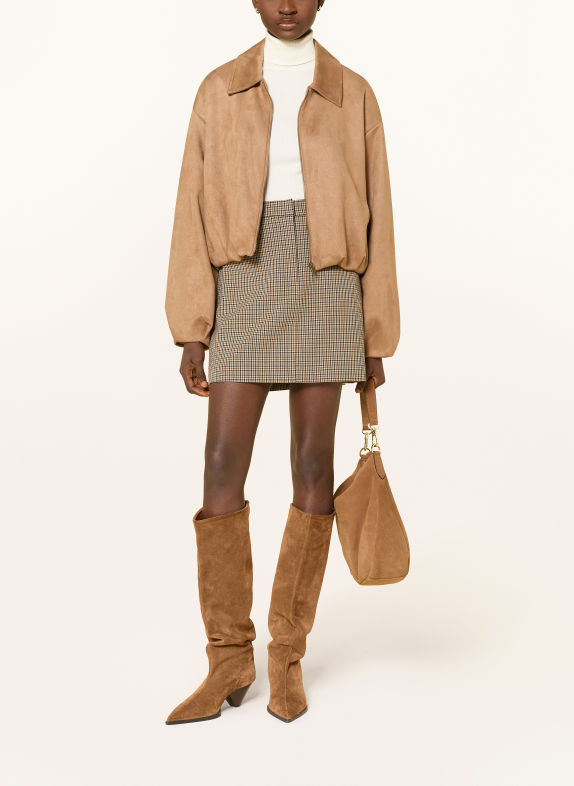 SELECTED Skirt BLACK / CAMEL / LIGHT BROWN