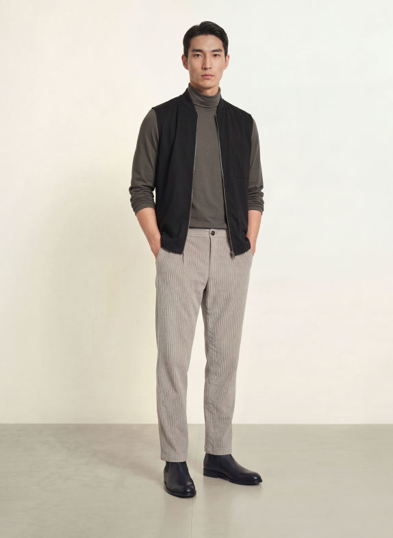 DESOTO Gilet en jersey NOIR