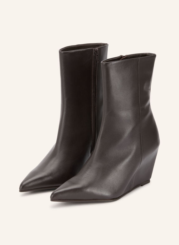 BRONX SELIN-A Ankle boots DARK BROWN