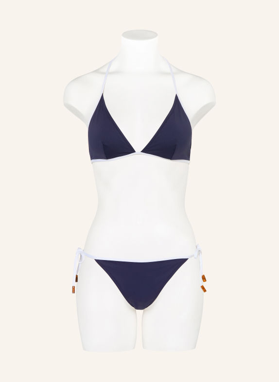 VILEBREQUIN Triangel-Bikini-Top FLETTE DUNKELBLAU / WEISS