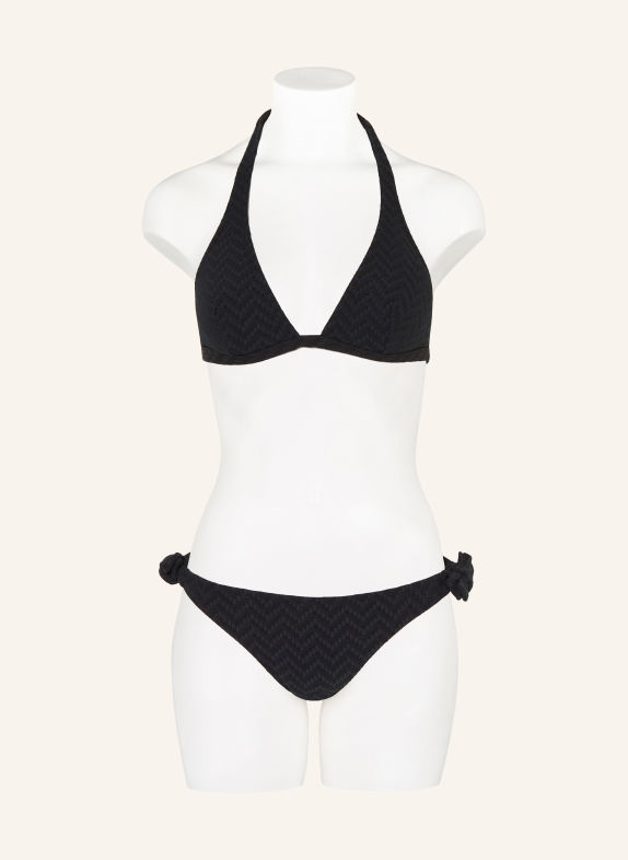 VILEBREQUIN FLAMME Triangle bikini bottoms DARK BLUE