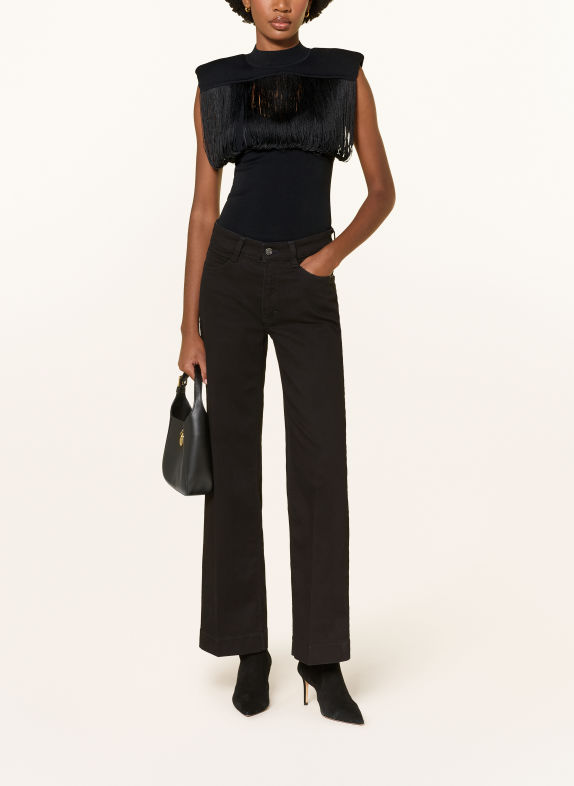LIVY BRIDGE Knit Top BLACK