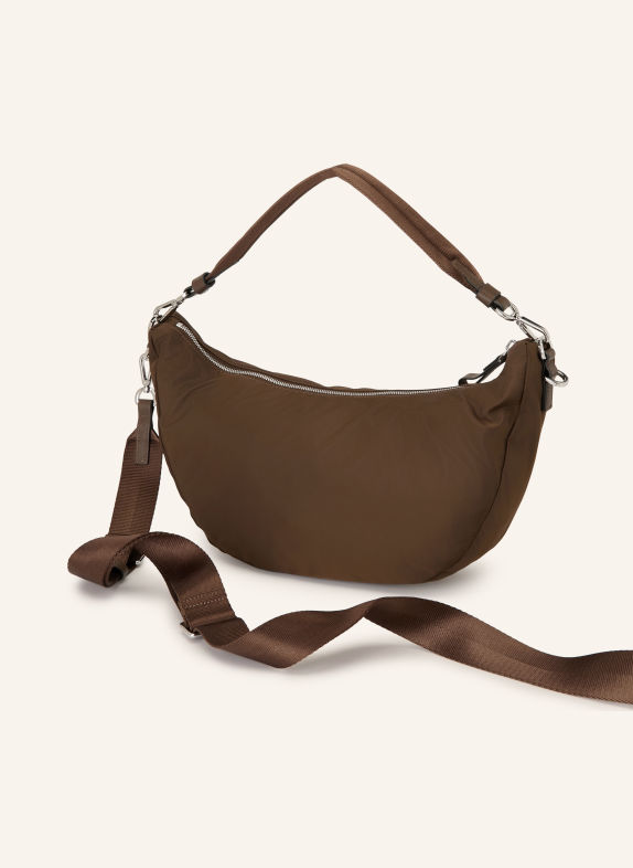 Marc O'Polo Crossbodyväska MÖRKBRUN / SILVER