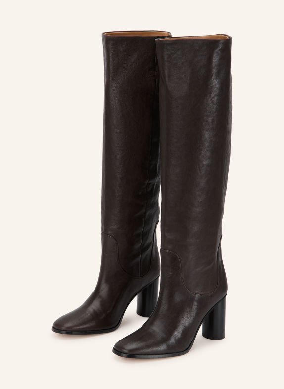 Flattered Bottes OCTAVIA MARRON FONCÉ