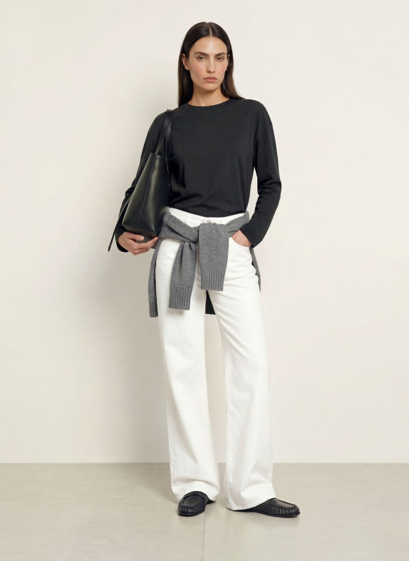 ARKET long-sleeved shirt DARK GRAY