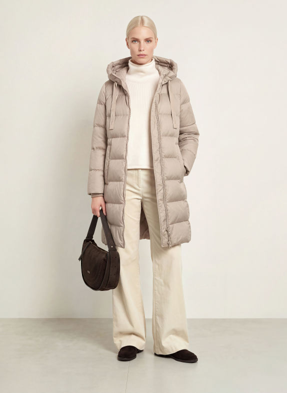Marc O'Polo Dunfrakke BEIGE