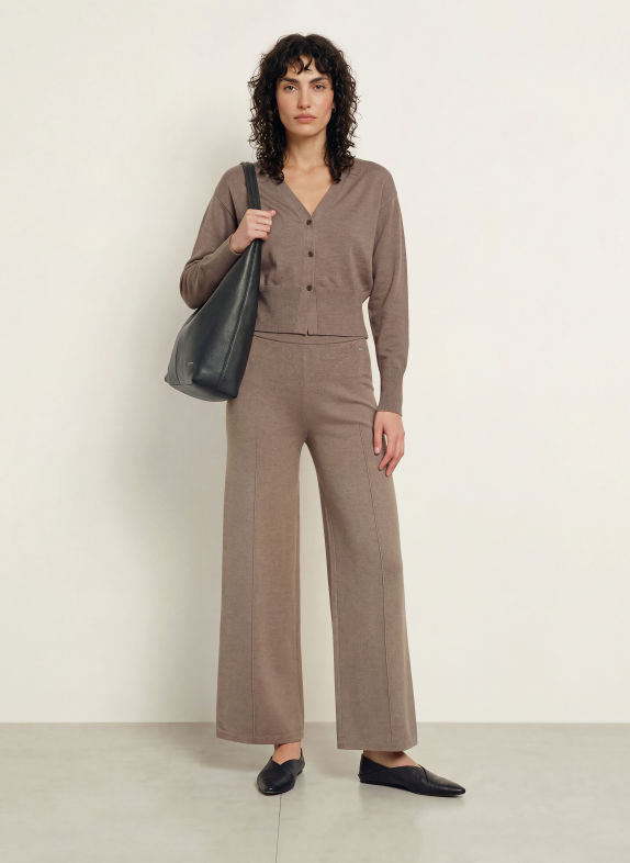 Calvin Klein Knit Pants TAUPE