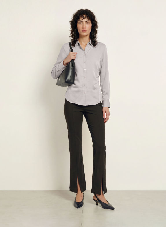 Calvin Klein Shirt blouse LIGHT GRAY