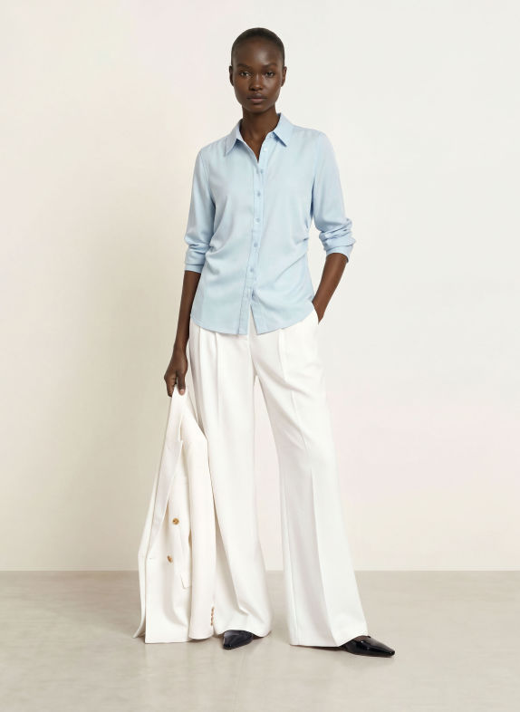 Calvin Klein Shirt blouse LIGHT BLUE