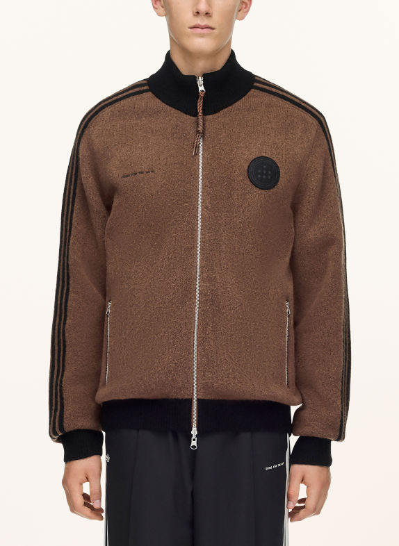 adidas Originals Cardigan ADI008 BROWN / BLACK