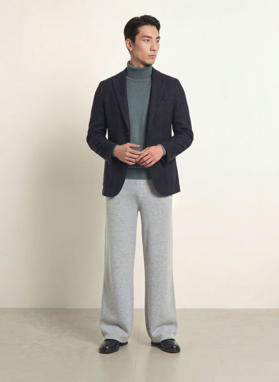CIRCOLO 1901 Jerseysakko Slim Fit DUNKELBLAU