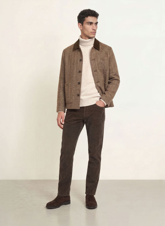 MAERZ MUENCHEN Pull à col roulé GRIS CLAIR