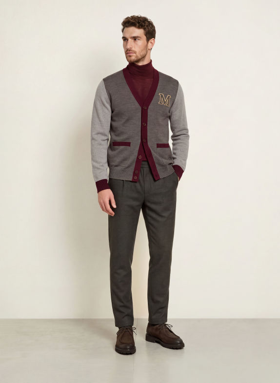MAERZ MUENCHEN Hose Regular Fit DUNKELBRAUN