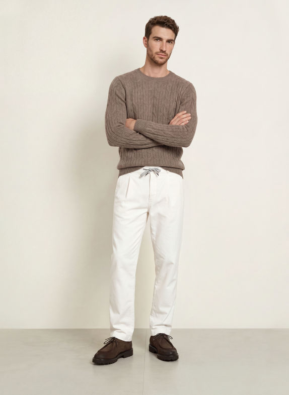 MAERZ MUENCHEN Cashmere Sweaters TAUPE