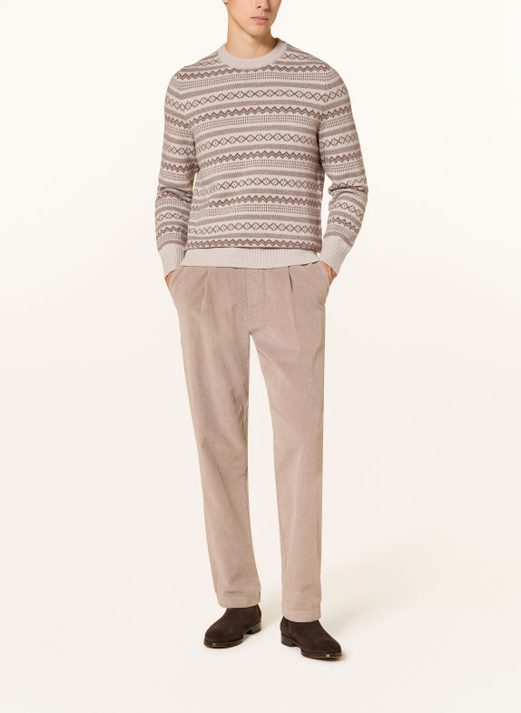MAERZ MUENCHEN Merino wool sweaters TAUPE / BEIGE