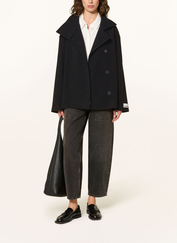 ARMEDANGELS Kastenjacke MAJELAA SCHWARZ