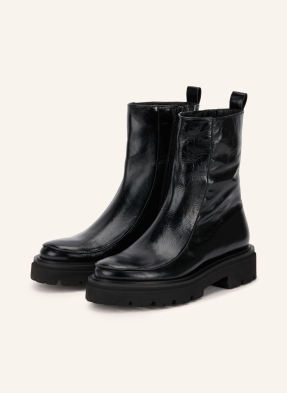 KENNEL & SCHMENGER Boots BELL OXFORD SCHWARZ