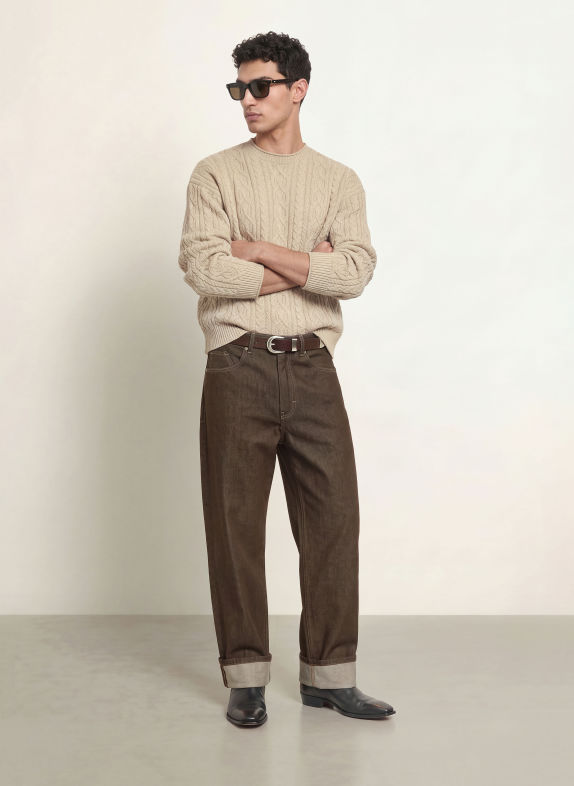 DRYKORN Pullover NOREG BEIGE
