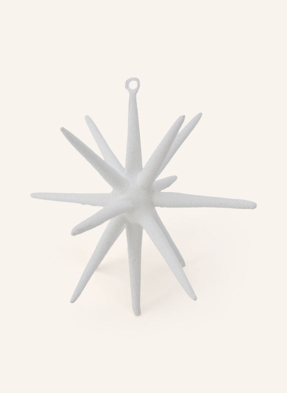 house doctor Set of 4 Decorative Ornaments HDSPIKE WHITE