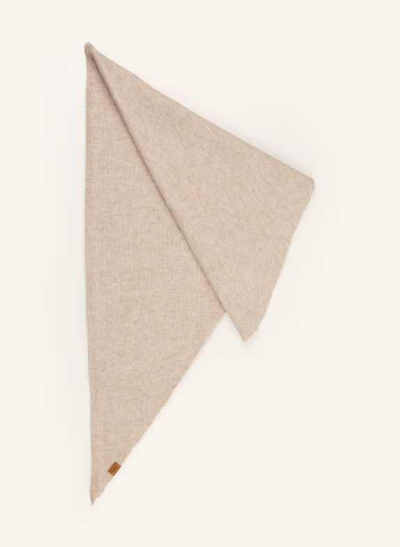 CAPO Foulard triangulaire BEIGE