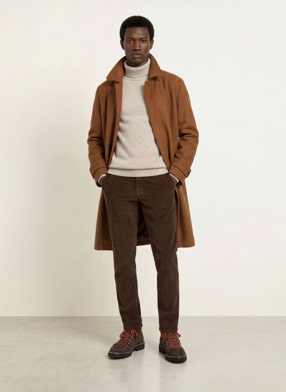 BRAX Pantalon en velours côtelé PHIL, coupe fuselée 52 chocolate