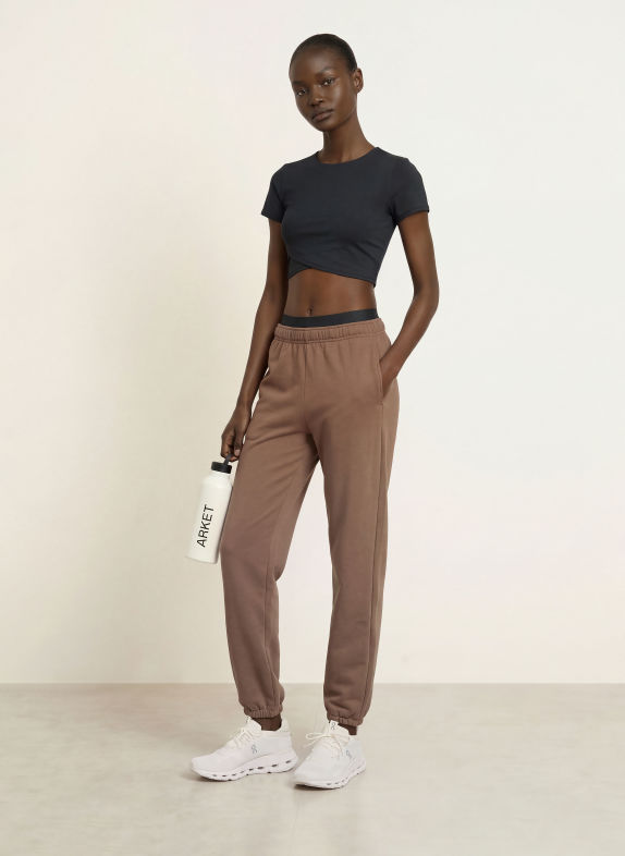 ARKET Joggingbroek BELLA BRUIN