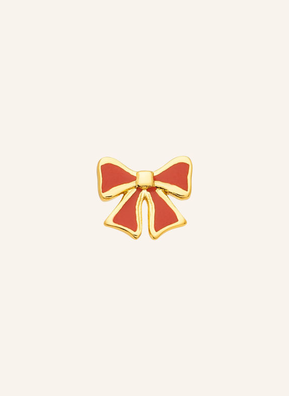 LULU Copenhagen Ohrstecker BOW ROT / GOLD