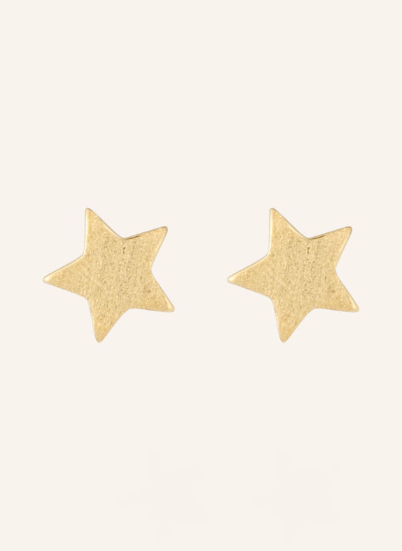 LULU Copenhagen Oorbel STAR EARRING GOUD