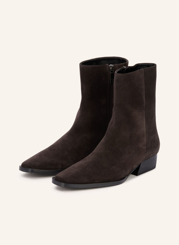 THEA MIKA Cowboy Boots EMMI DUNKELBRAUN