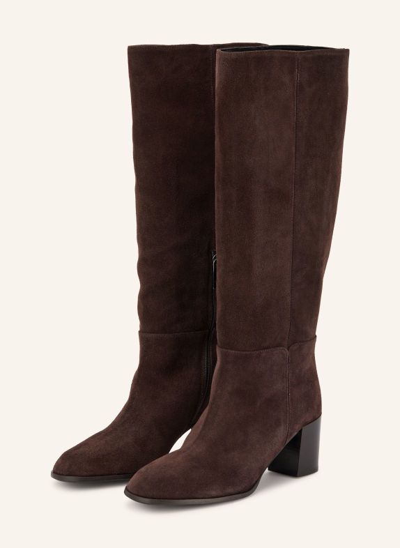 THEA MIKA RUNA Boots DARK BROWN