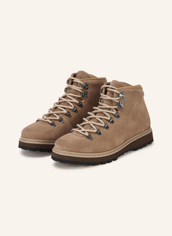 mono Boots à lacets TAUPE
