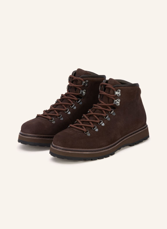 mono Schnürboots DUNKELBRAUN