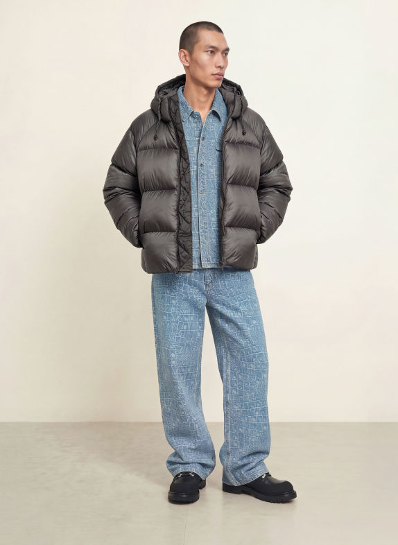 DAILY PAPER Steppjacke DUNKELGRAU