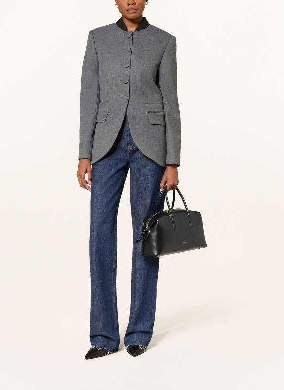 DEMELLIER Shoulder Bag THE MIDI STOCKHOLM BLACK / GOLD