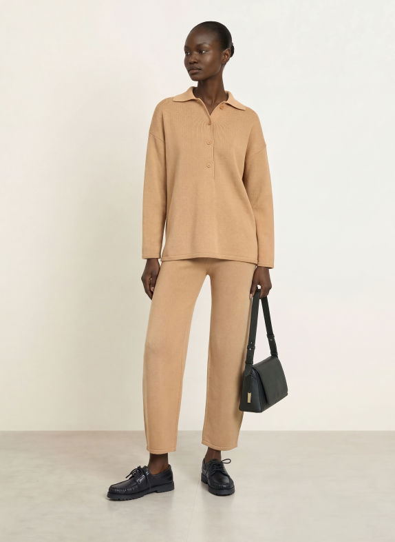 MM by Max Mara 7/8-Strickhose OBOLI CAMEL