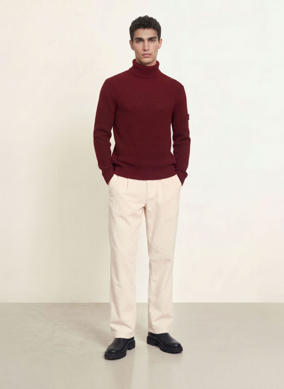 JOOP! JEANS Kordové kalhoty RAFAEL Regular Fit BÉŽOVÁ