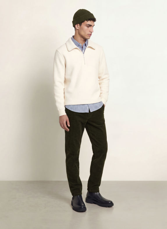 JOOP! JEANS Cordchino MATTHEW Modern Fit MØRKEGRØN