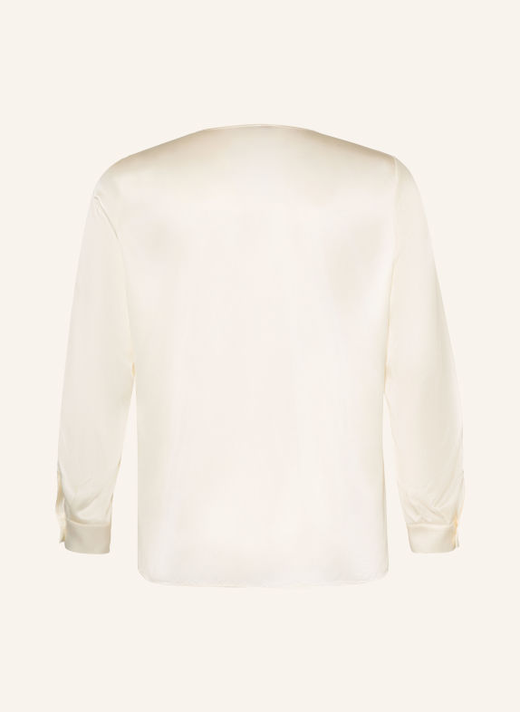 MARINA RINALDI Zijden blouseshirt MRVARGENTO ECRU