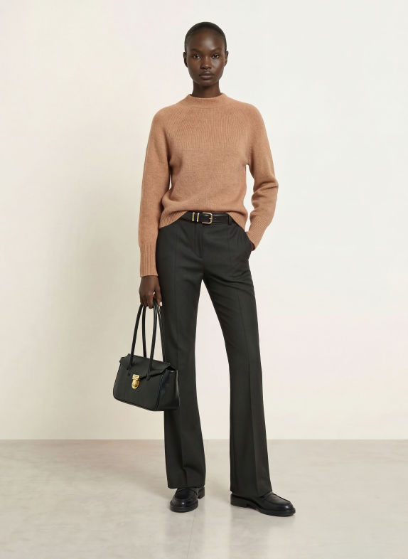 HUGO Pullover SURPENIO CAMEL