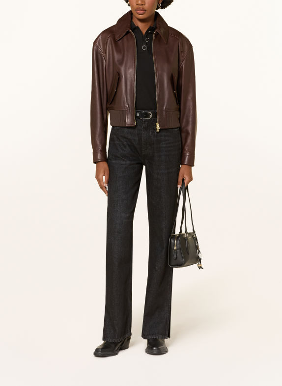 HUGO Straight Jeans GILISSI 015 CHARCOAL