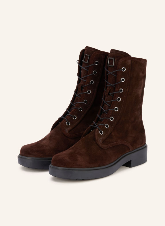 Högl Schnürboots DUNKELBRAUN / PLATIN