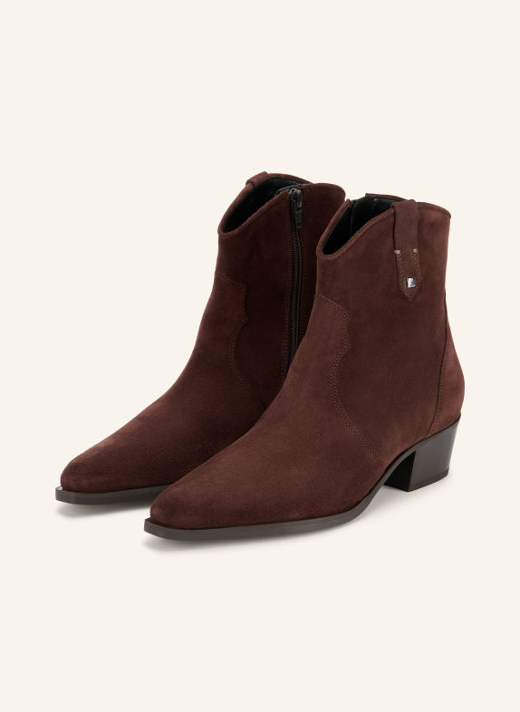 Högl Cowboy boots DARK BROWN