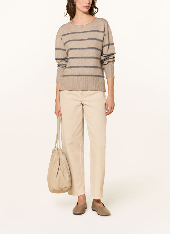 Betty Barclay Pulover cu paiete TAUPE / GRI