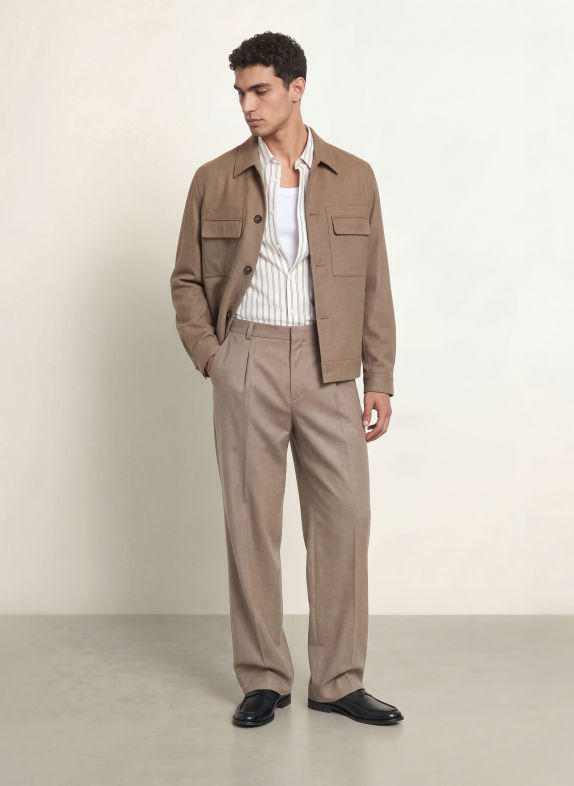 HUGO TONY Modern Fit Chinos LIGHT BROWN