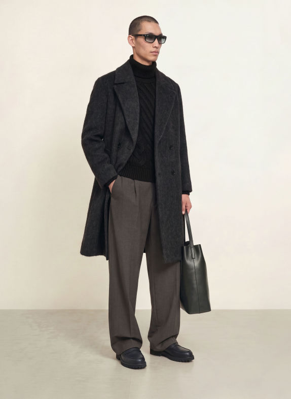 HUGO RIKO Regular Fit Chinos DARK GRAY