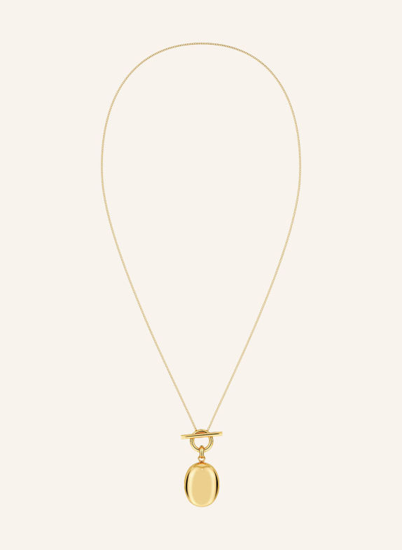 EDBLAD Náhrdelník BEHOLD LOCKET ZLATÁ