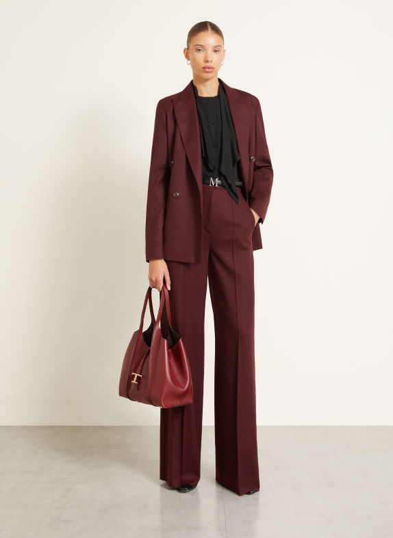 Max Mara SCENICO Blazer DARK RED